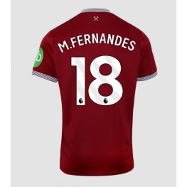 West Ham United Mateus Fernandes #18 Thuis tenue 2025-26 Korte Mouw